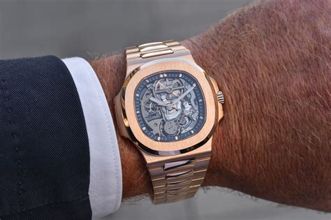 patek nautilus skeleton.